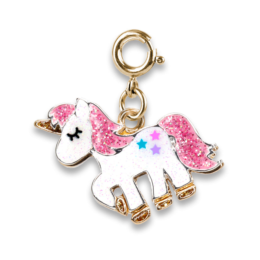 Charm it Glitter Unicorn Charm