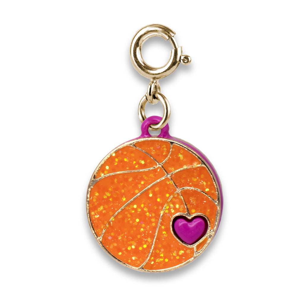 Charm it Glitter Basketball Charm