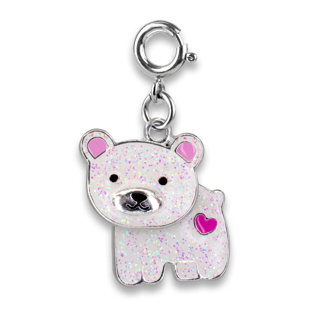 Charm it Glitter Polar Bear