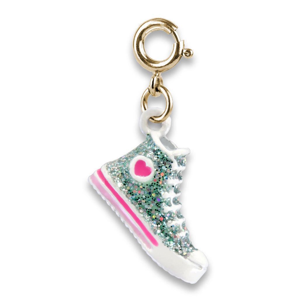 Charm it Glitter High Top Sneaker Charm