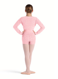 Bloch Child Knit Full Length Wrap Top