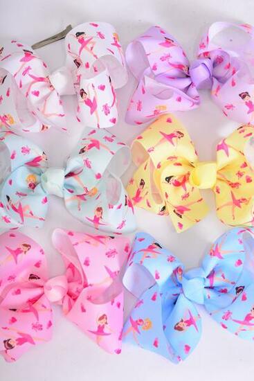 Printed Ballerina Bow