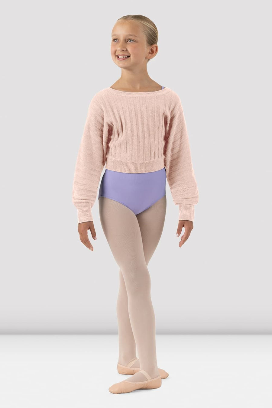 Bloch Child Knitted Cropped Sweater