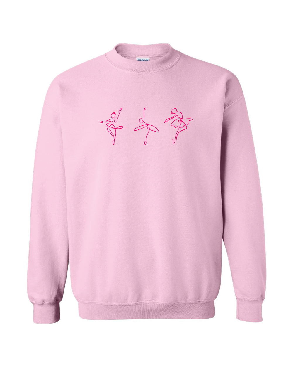 Three Ballerinas Crewneck Sweatshirt