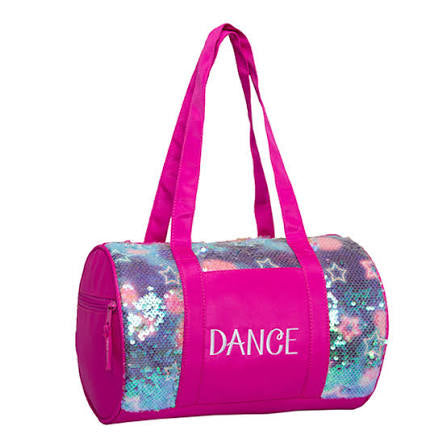 Comets and Stars Sequins Duffel