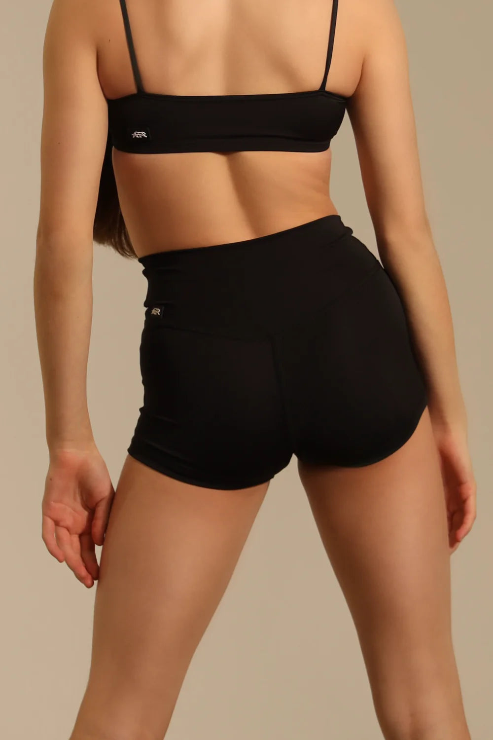 Tiger Friday Hot Cross Ribbed Shorties