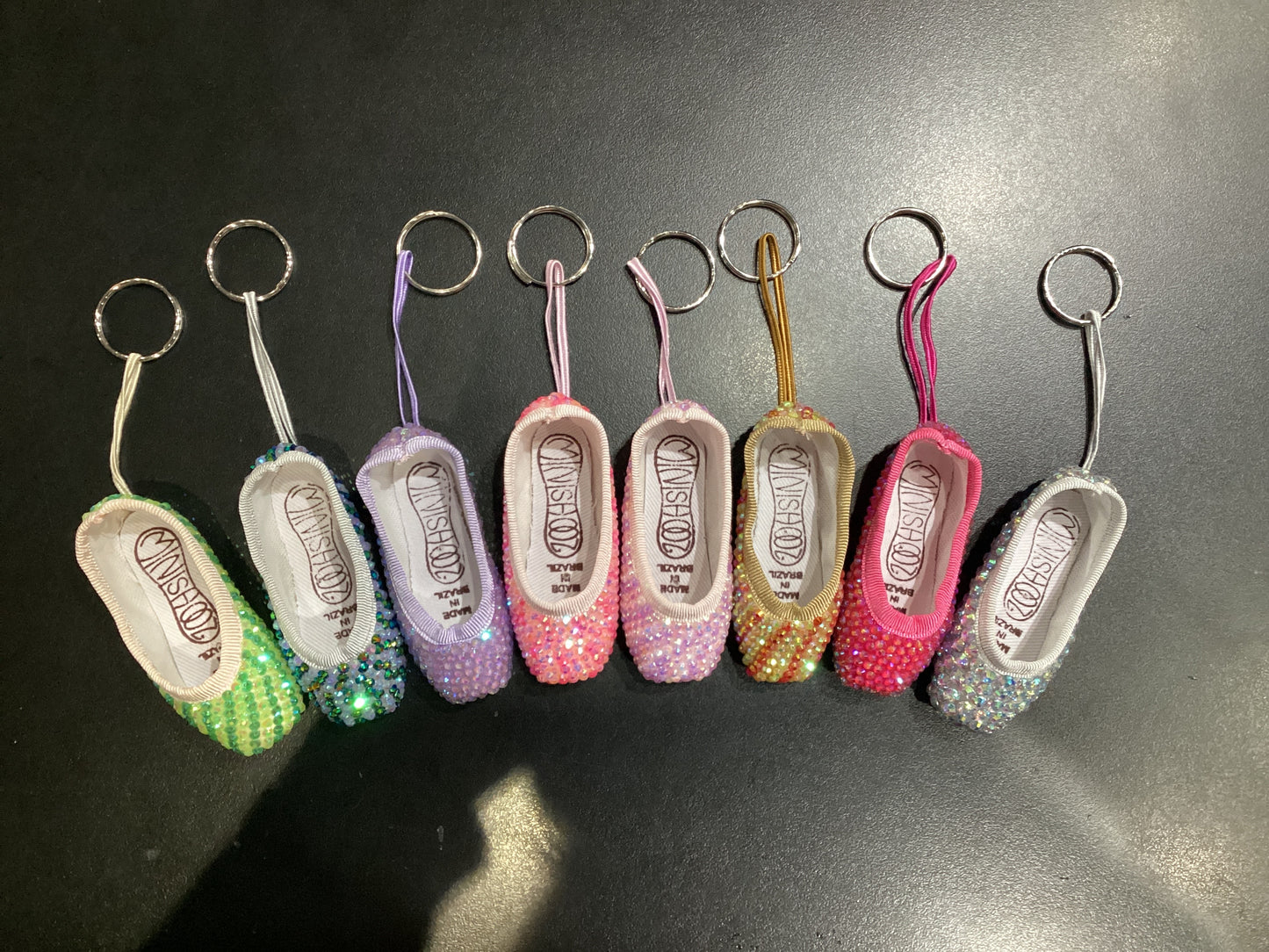 Pointe Shoe Keychain