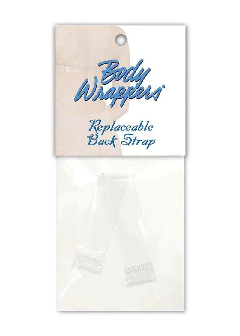 Body Wrappers Replaceable Clear Elastic Backstrap