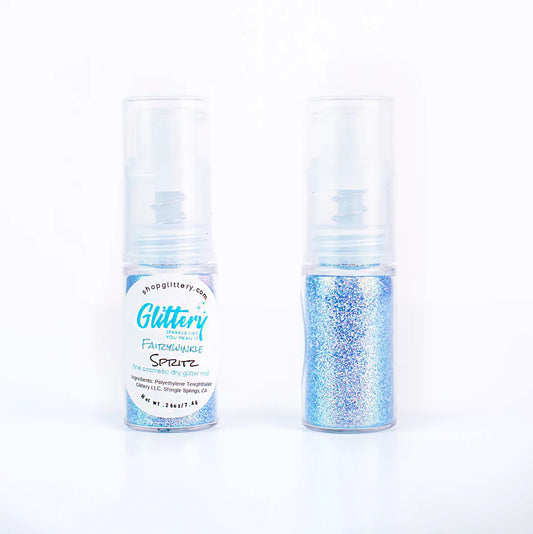 Glittery Spritz-Face and Body Shimmer Spray
