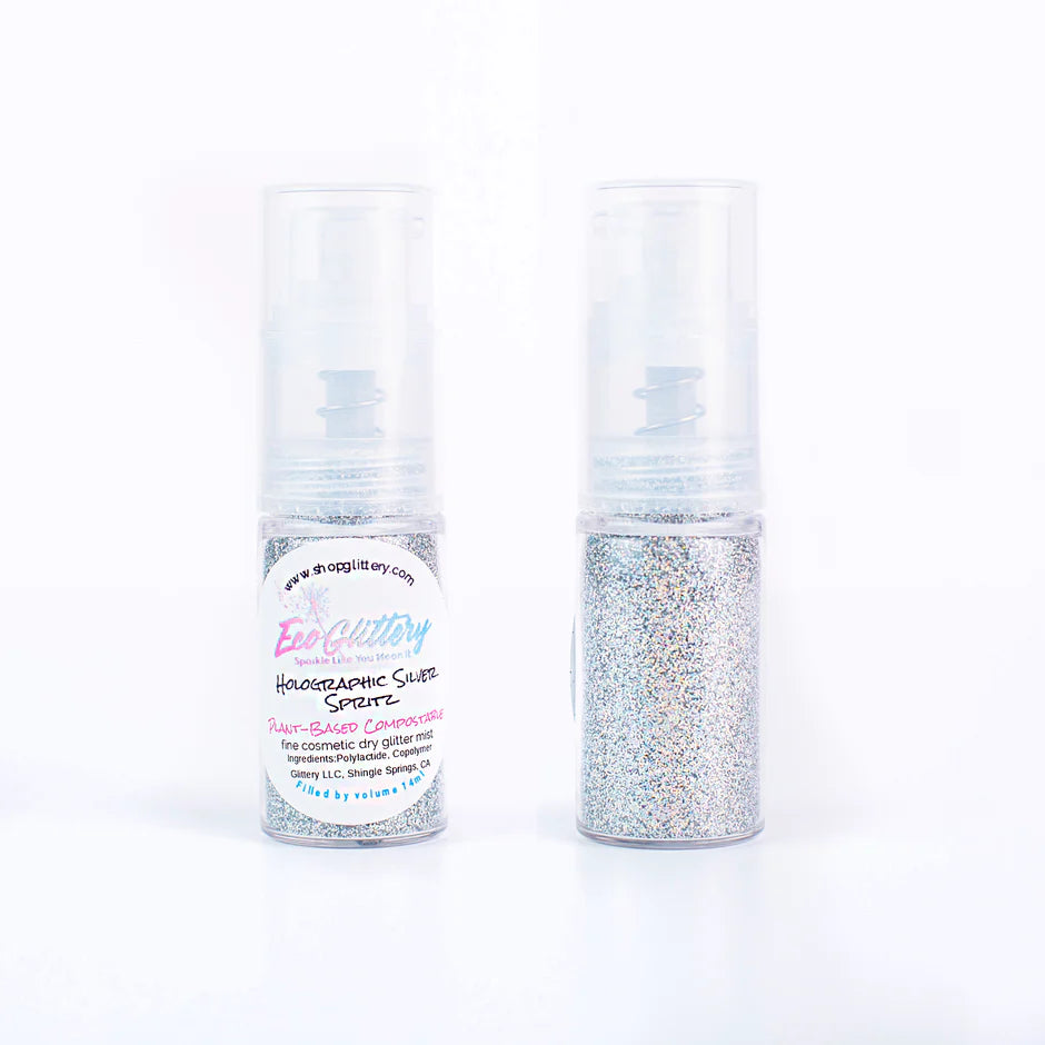 Glittery Spritz-Face and Body Shimmer Spray