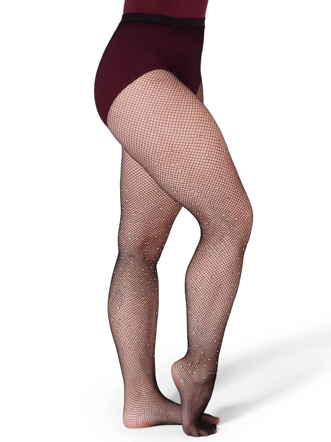 Capezio Women’s Rhinestone Fishnet Tights