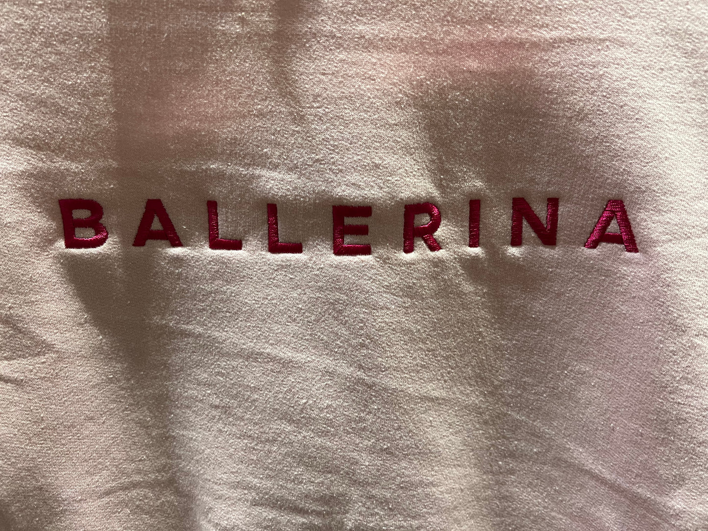 Ballerina Embroidered Sweatshirt