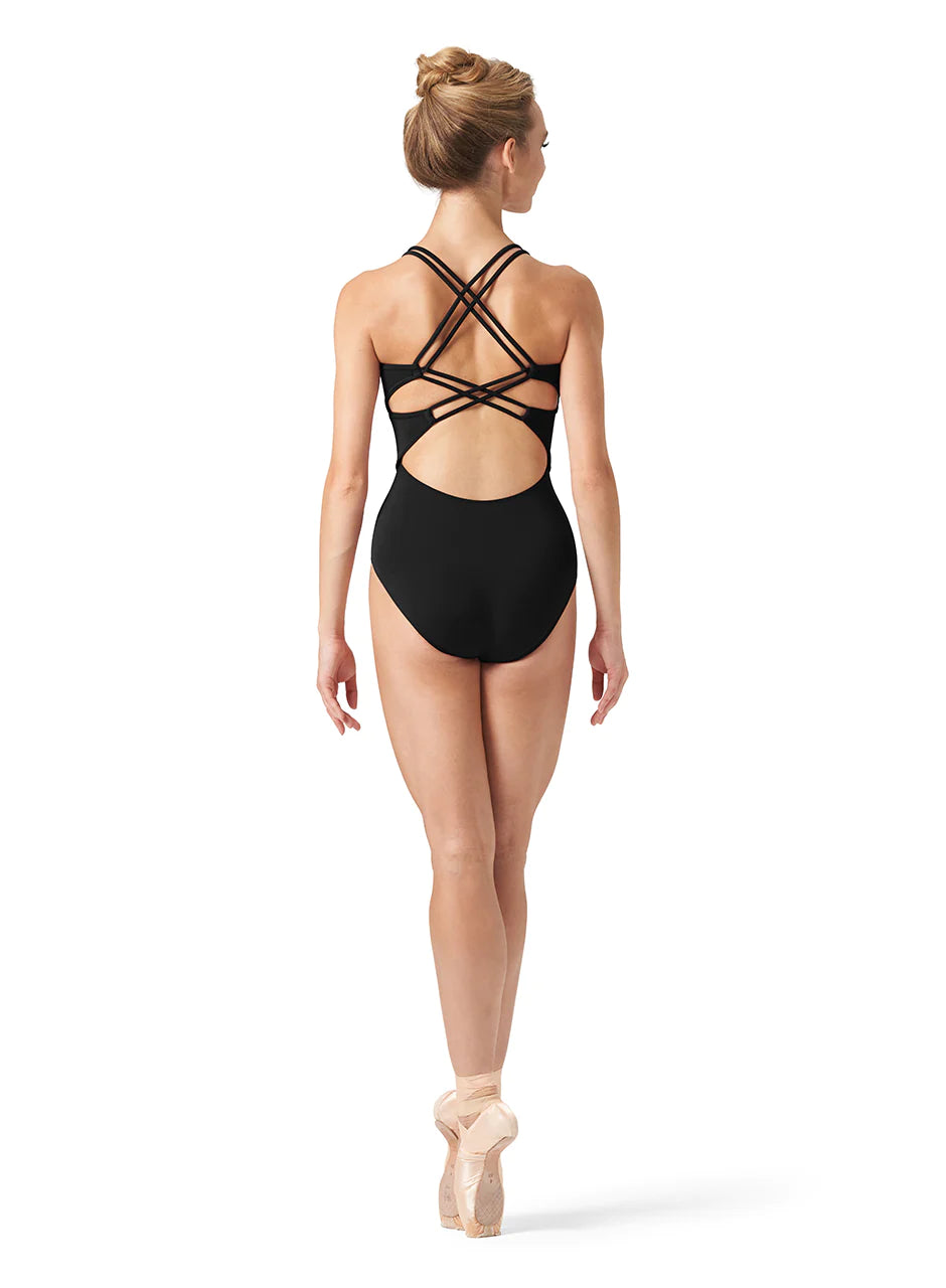 Bloch Double Strap Bind Back Cami Leo