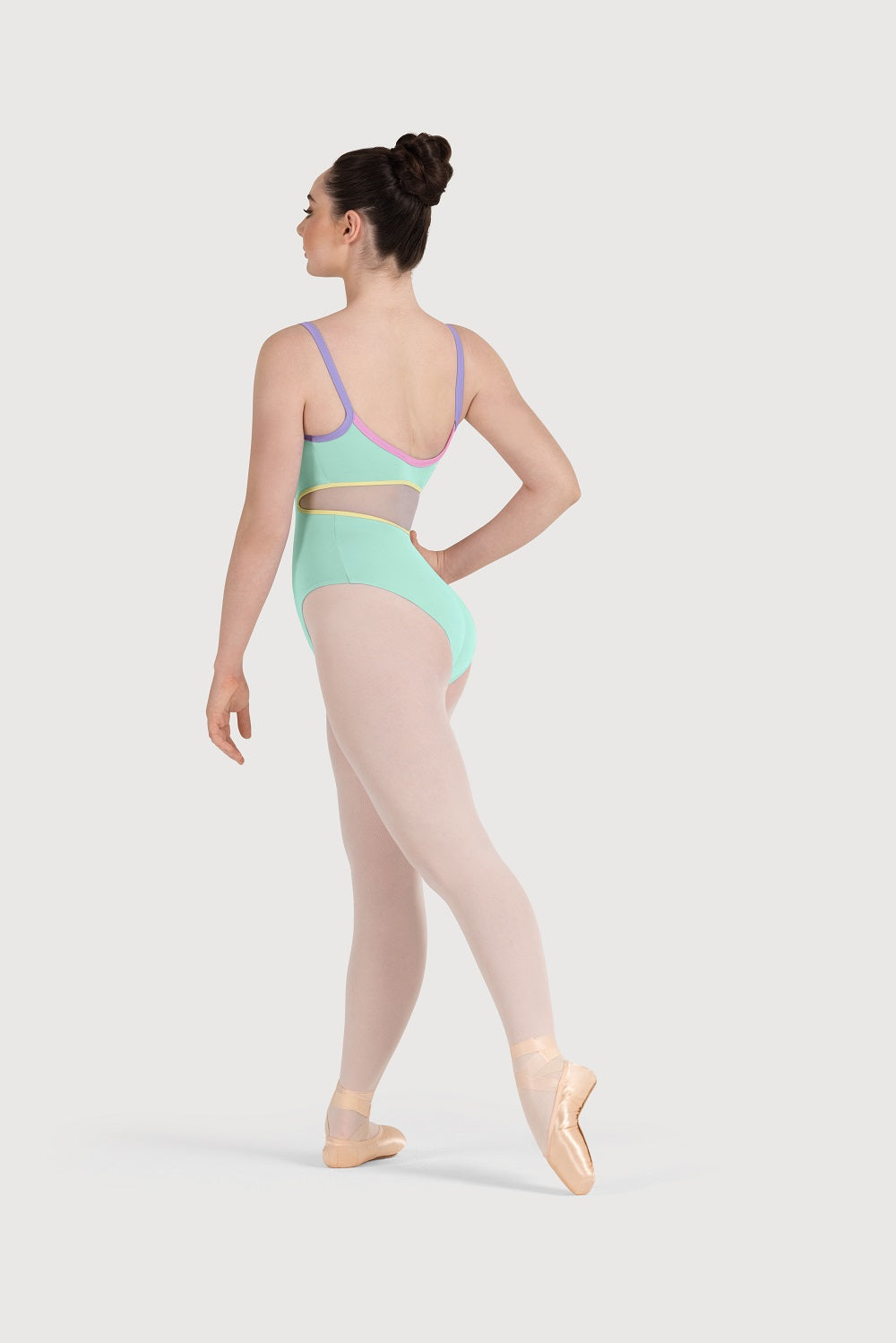 Bloch Scoop Neck Mesh Back Cami Leo