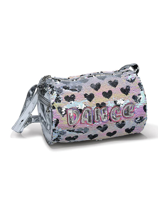 Hearts Pearlescent Duffle