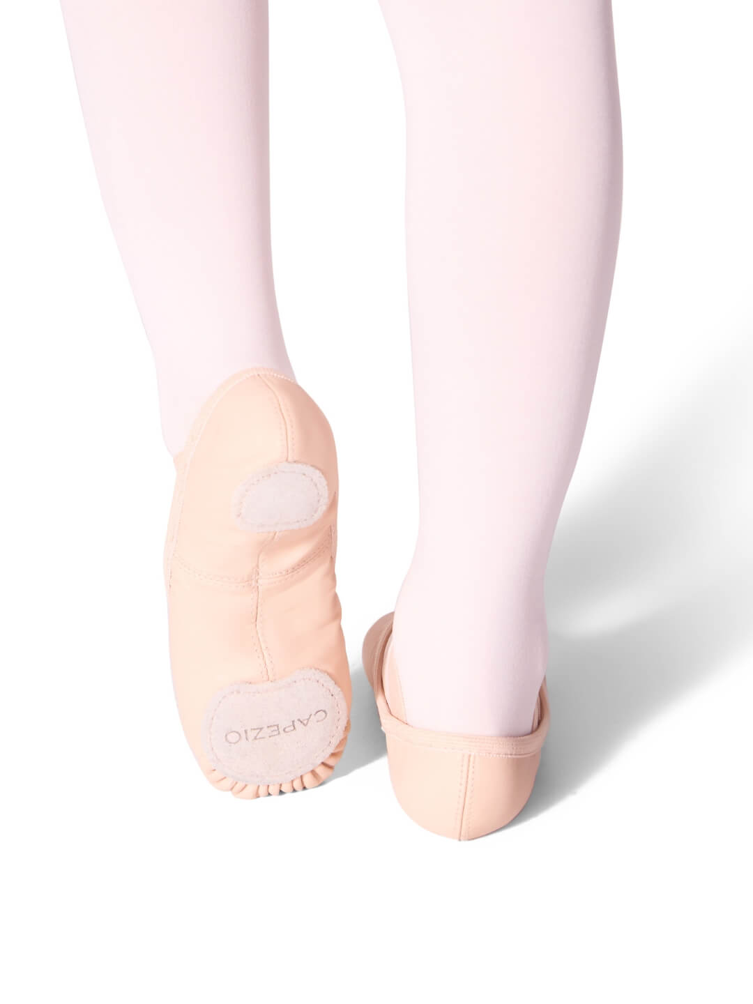 Child Luna Split Sole Pink Leather Ballet Shoe