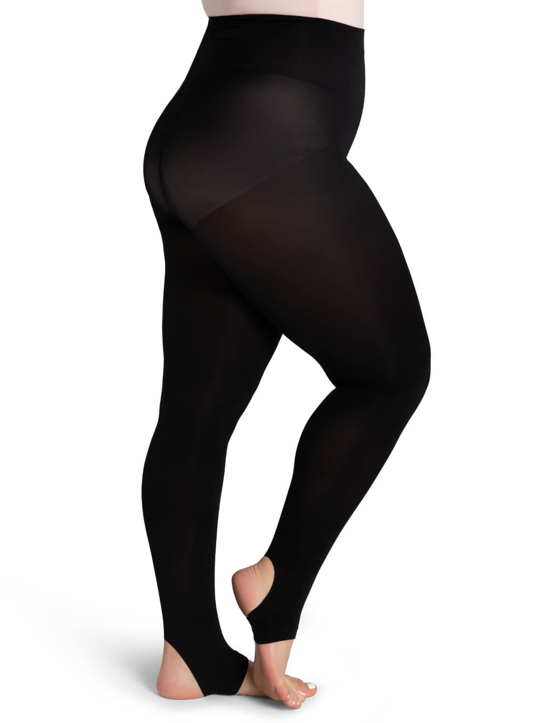 Capezio Plus Size Stirrup Tights