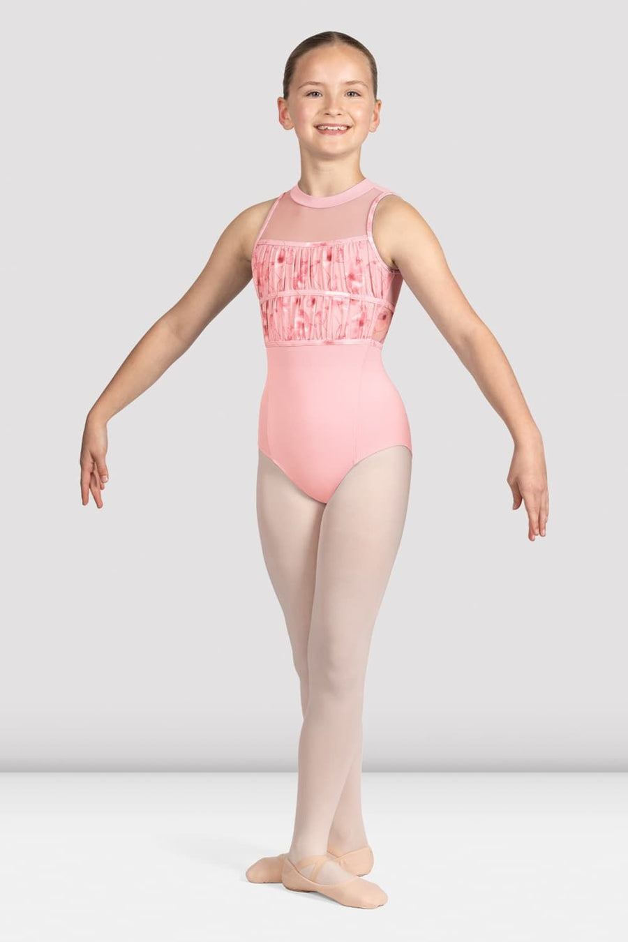 Macie Mock Neck Leotard