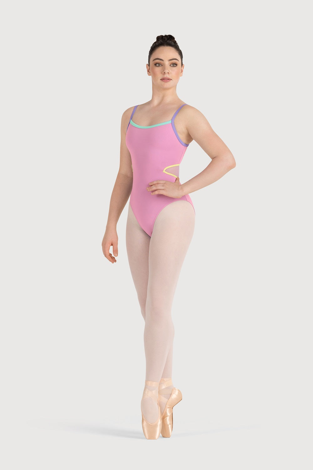 Bloch Scoop Neck Mesh Back Cami Leo