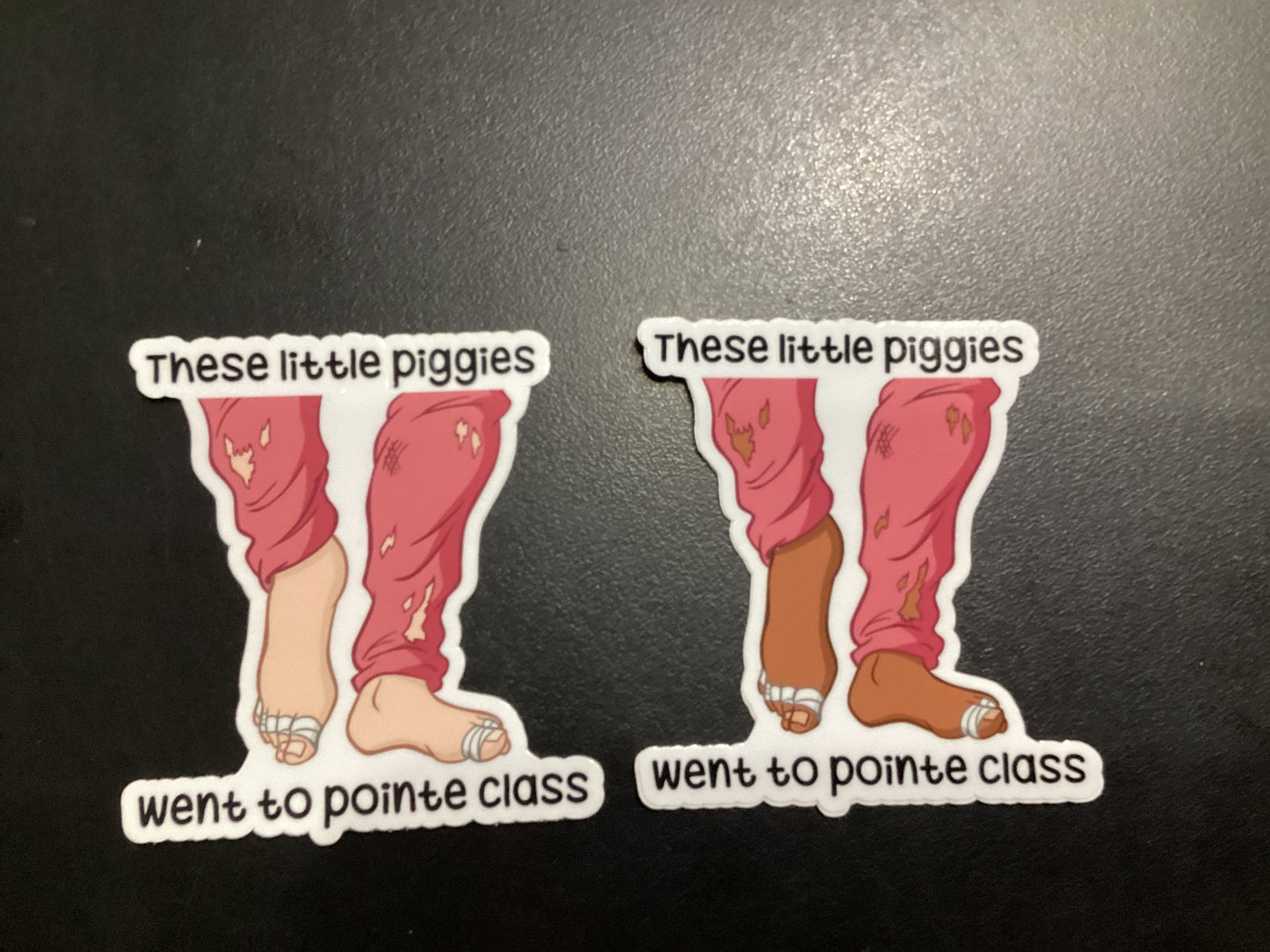Assorted Dance Stickers $4.50