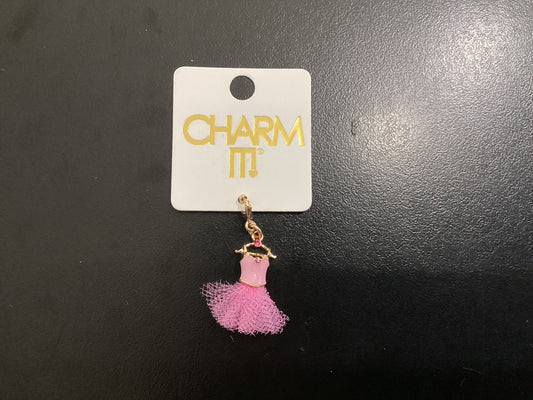 Gold Ballet Tutu Charm