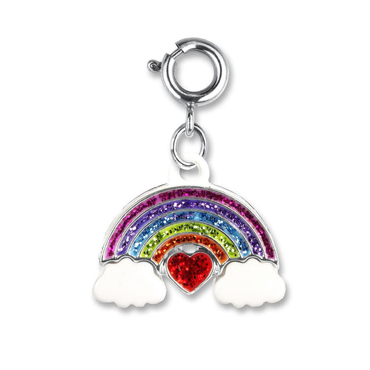 Charm it Glitter Rainbow Charm