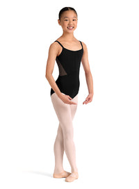 Children’s Bloch Front Croset Back Emb Cami Leotard