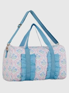 Blue Bow Duffel Bag