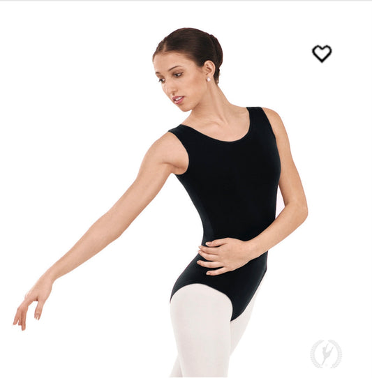 Eurotard Womens Cotton Lycra® Plus Size Tank Leotard