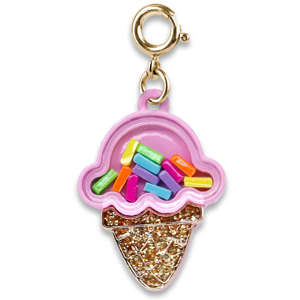 Gold Ice Cream Charm