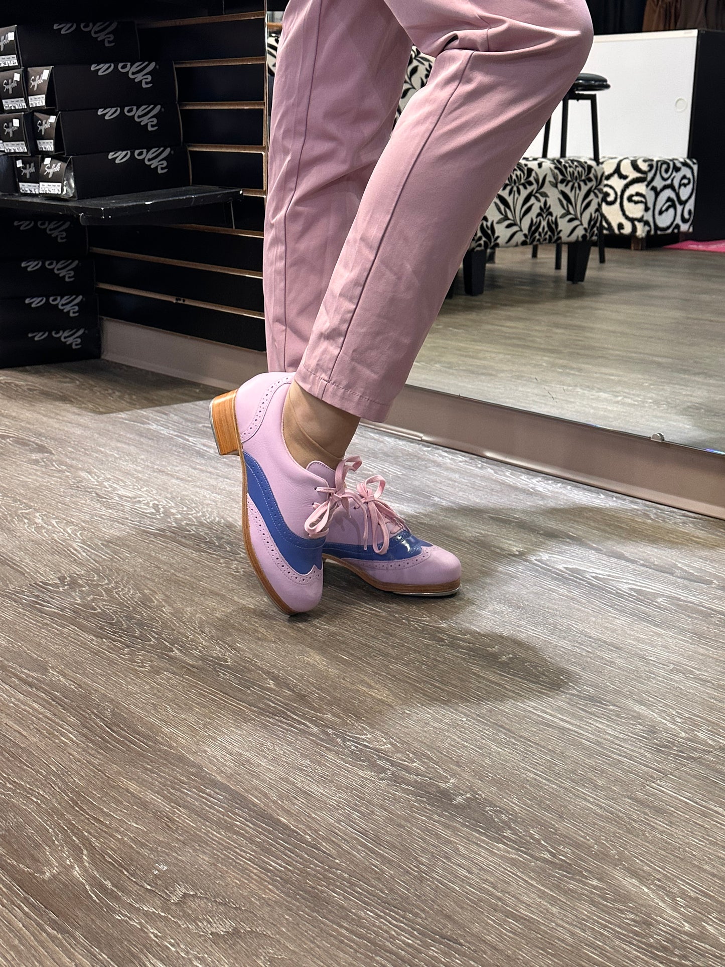 Plum Violet Roxy Tap Shoe