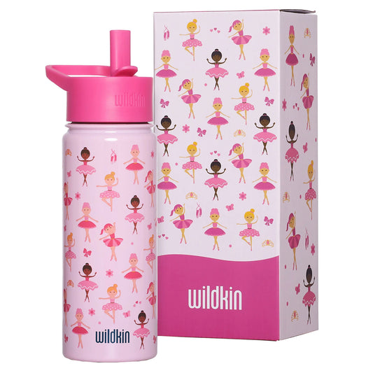 Wildkin Ballerina Water Bottle 18 oz