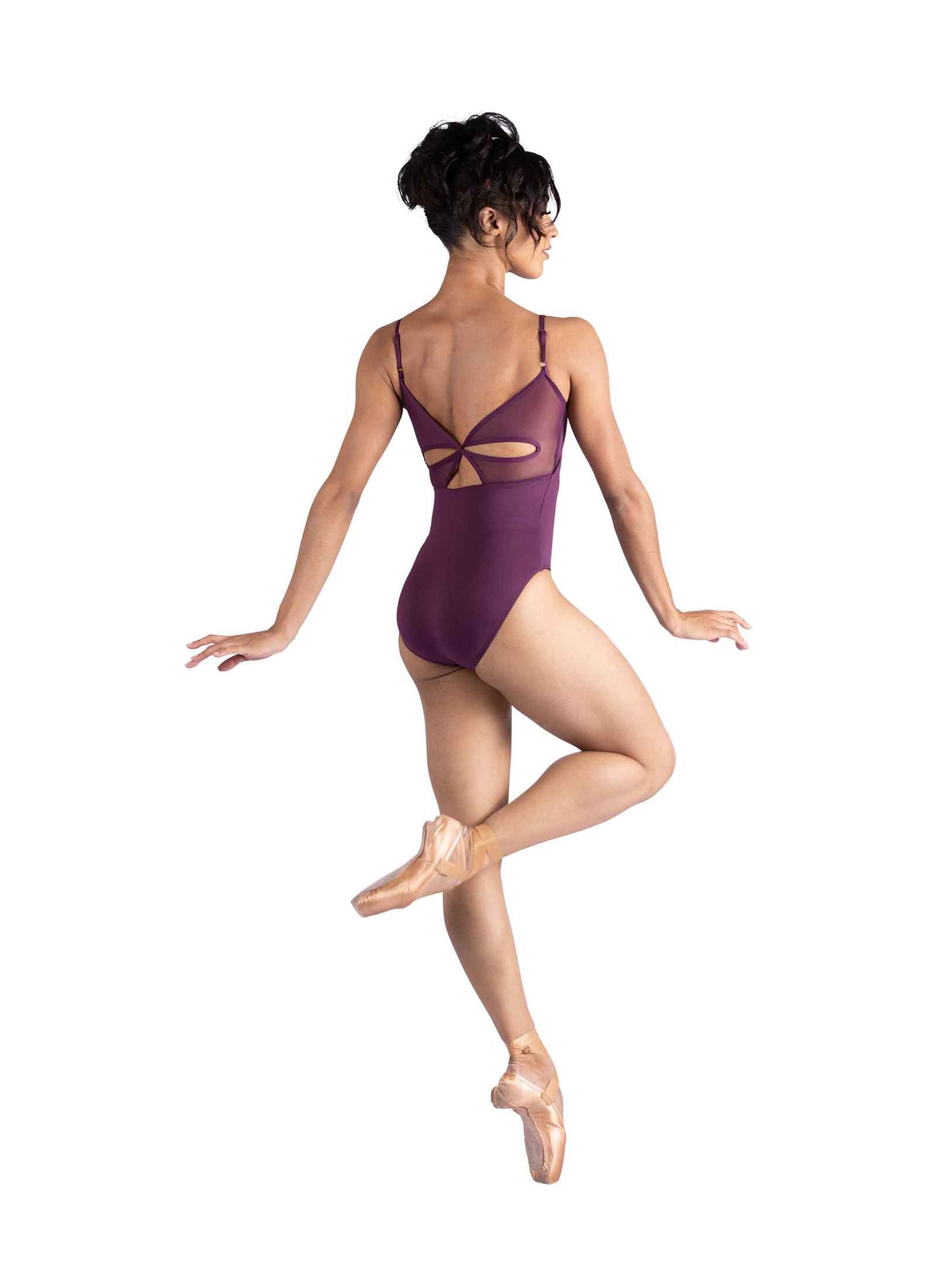 Angie Sweetheart Camisole Leotard Black