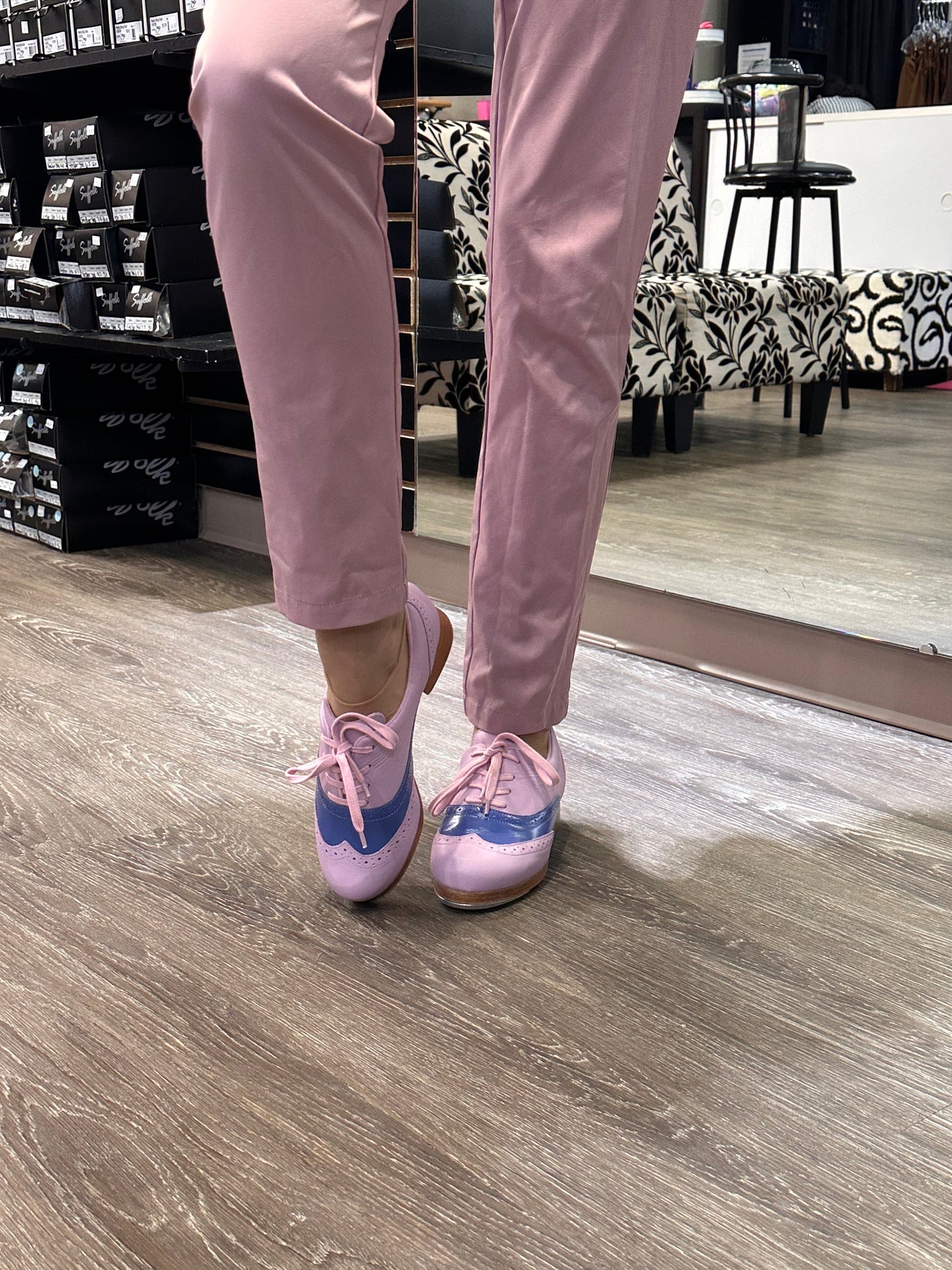 Plum Violet Roxy Tap Shoe