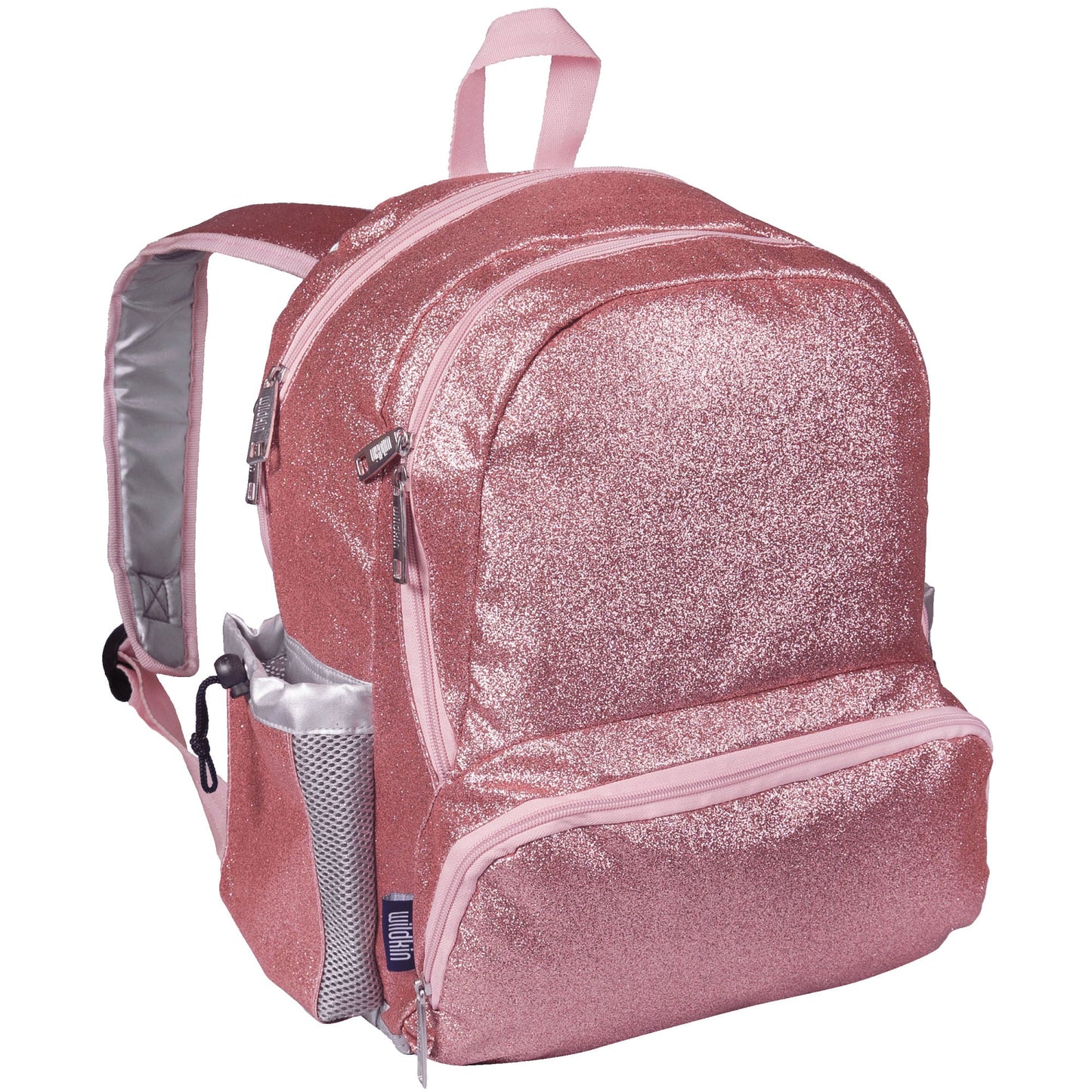 Pink Glitter Backpack - 17 Inch