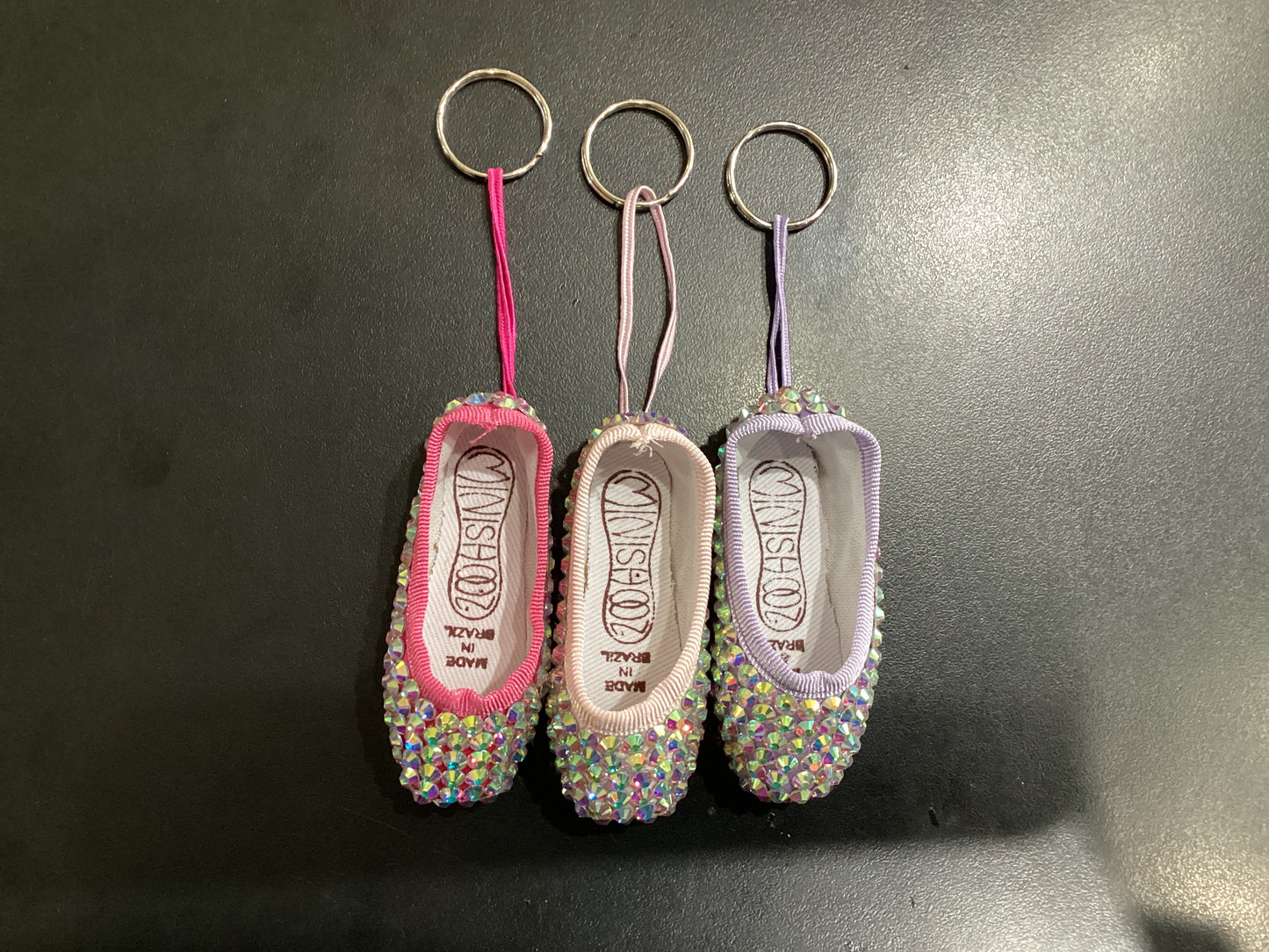 Pointe Shoe Keychain