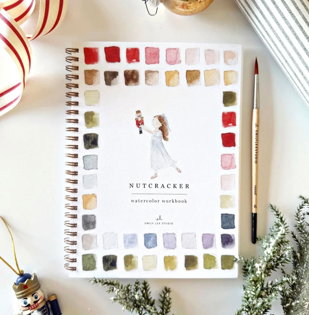 Emily Lex Studios Nutcracker Watercolor Notebook