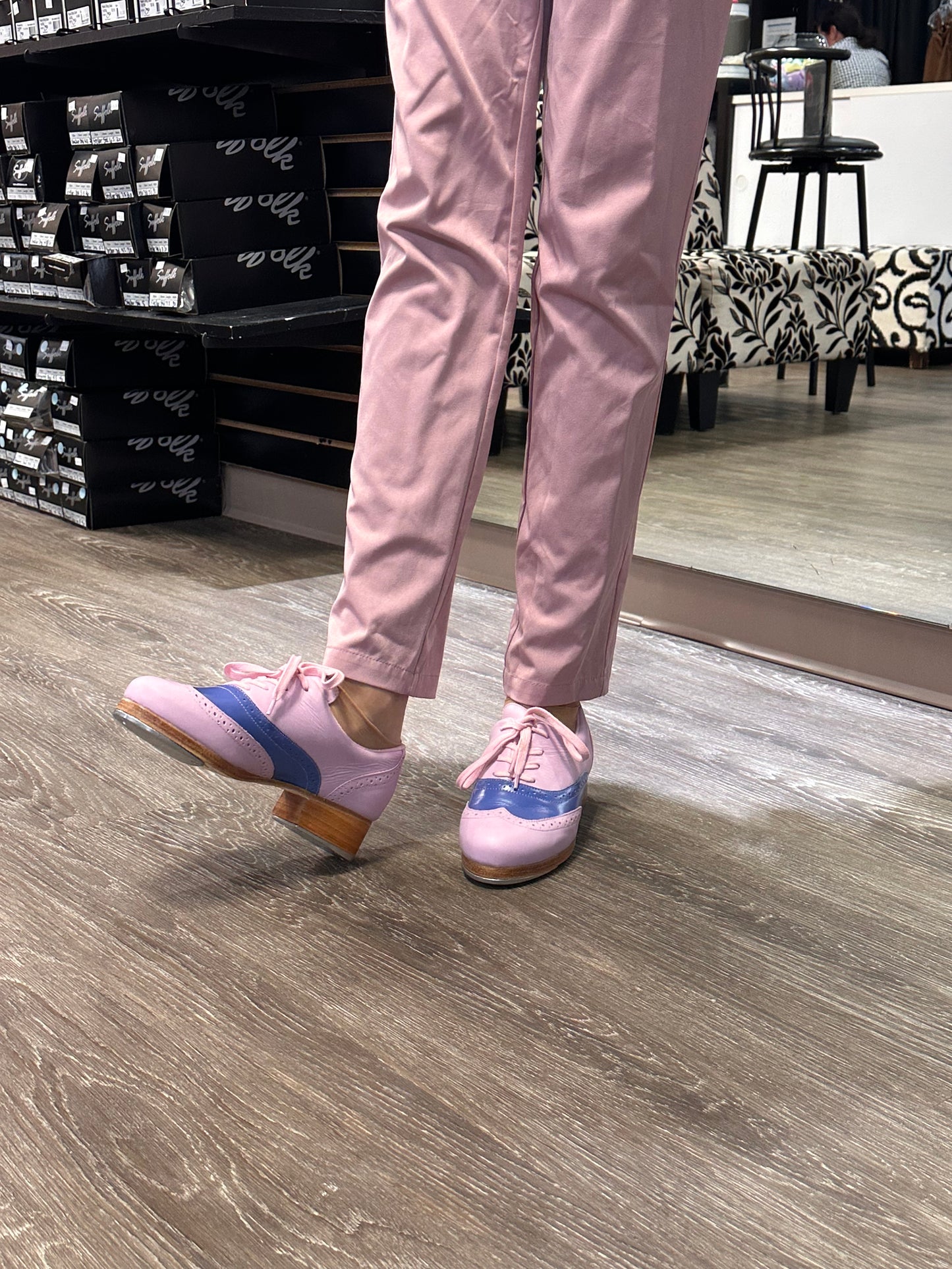 Plum Violet Roxy Tap Shoe