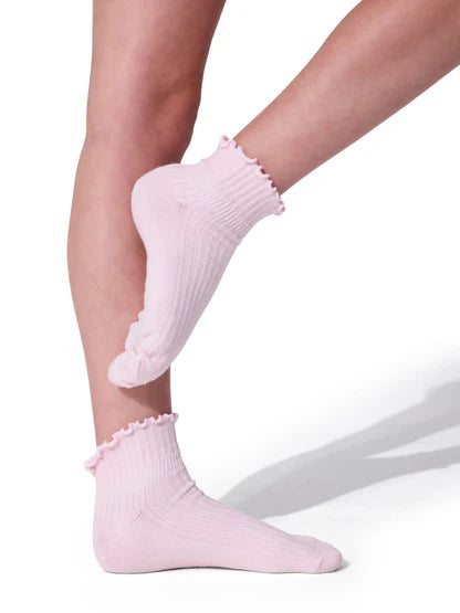 Capezio Children’s Scalloped Edge Sock- 3 pack