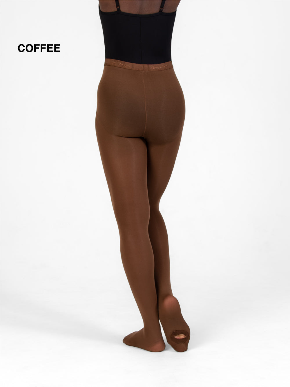Body Wrappers Women's Total Stretch Seamless Convertible Tights