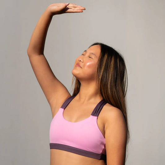 Honeycut Ritz Top-Orchid and Amethyst