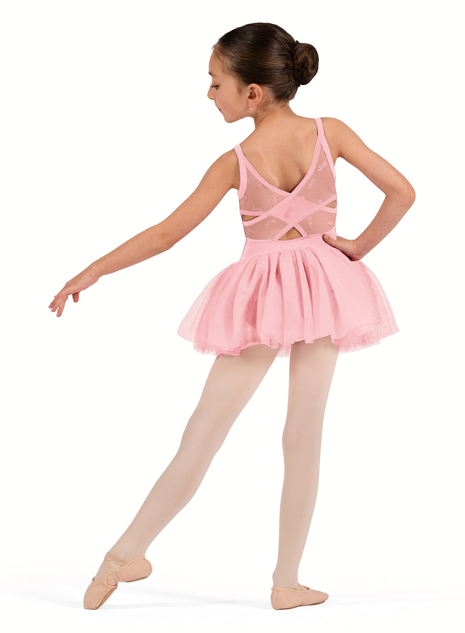 Bloch Floral Print Camisole Tutu Leotard