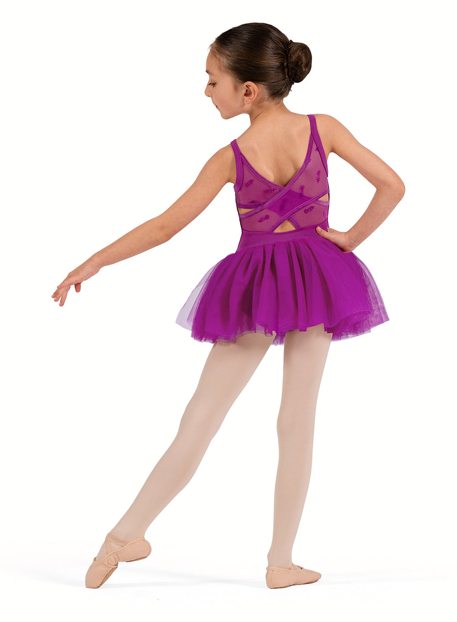 Bloch Floral Print Camisole Tutu Leotard