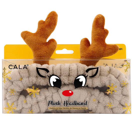 Plush Reindeer Headband