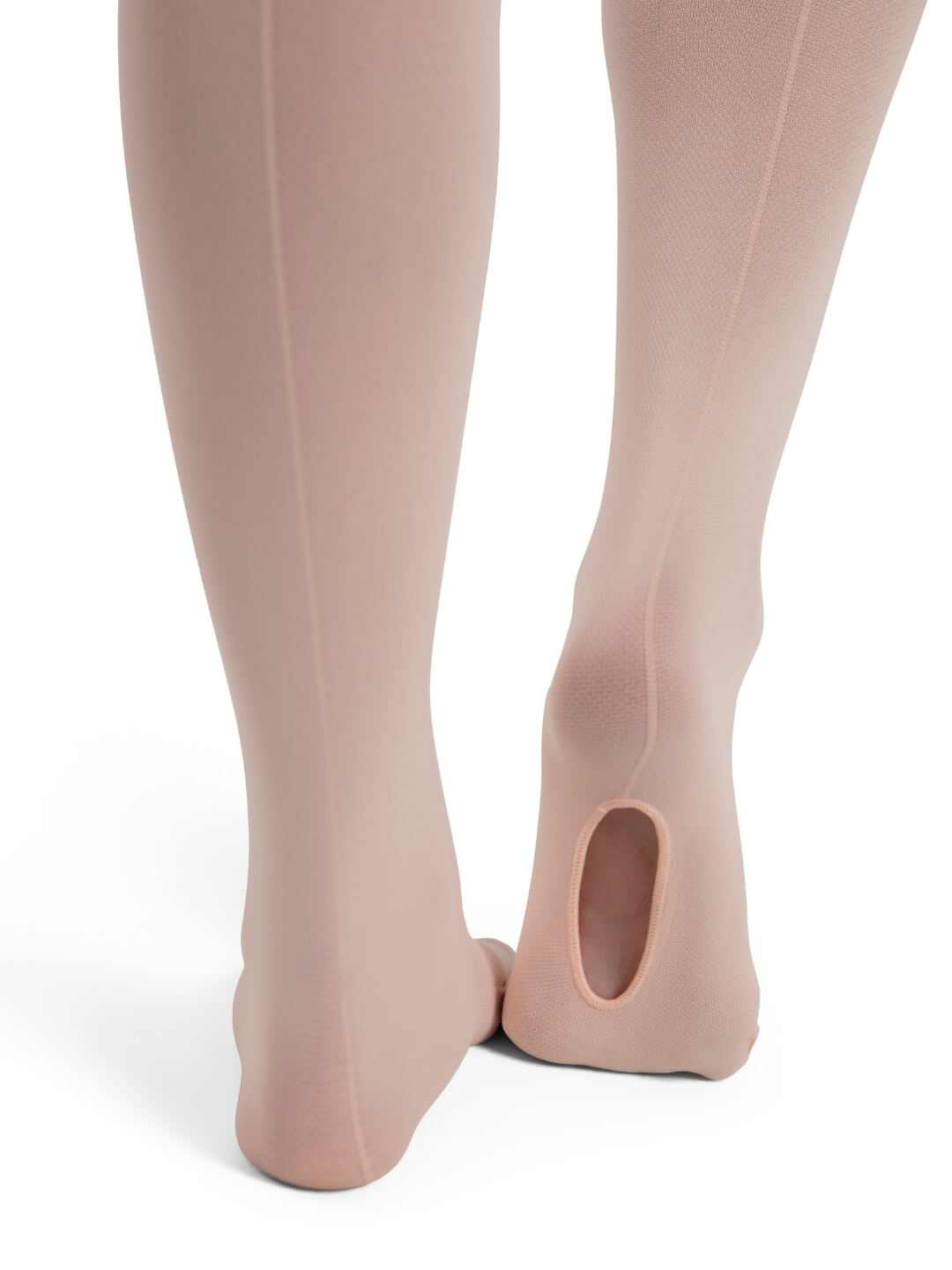 Professional Mesh Transition Tights w/ Seams Theatrical Pink