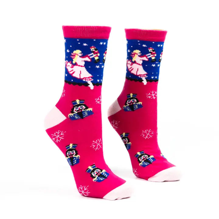 Dreaming Clara and Her Nutcracker Socks