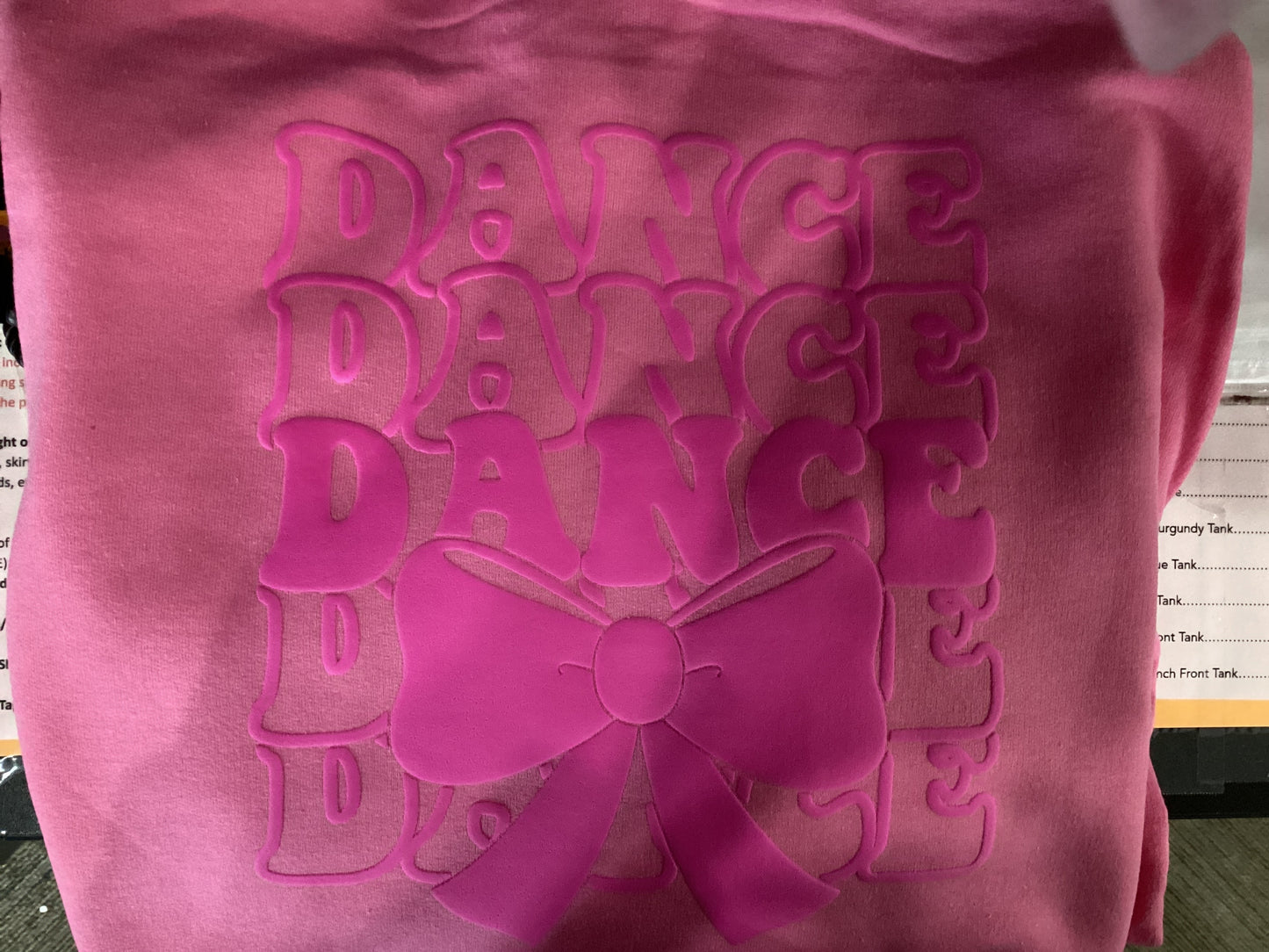 Adult Dance Puff Sweatshirt