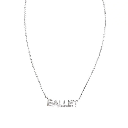 Ballet Necklace Silver