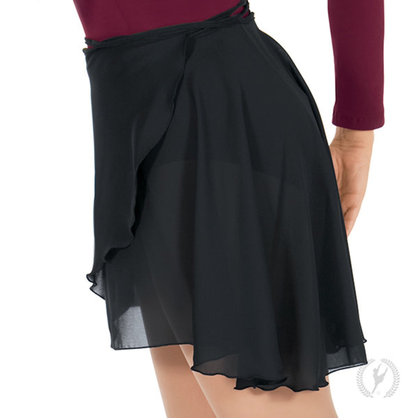 Women’s Plus Georgette Wrap Skirt