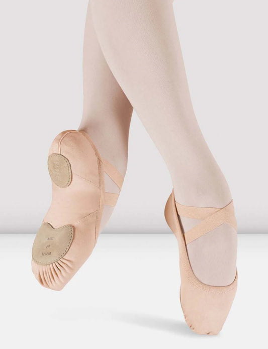 Bloch Ladies Eleve Canvas Ballet Shoes